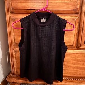 CALIA by Carrie Underwood Textured Black Tank Top